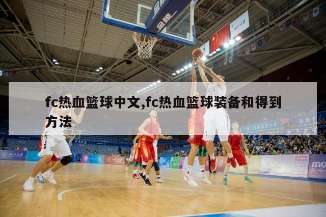 fc热血篮球中文,fc热血篮球装备和得到方法